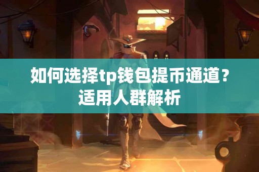 如何选择tp钱包提币通道？适用人群解析