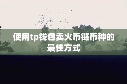 使用tp钱包卖火币链币种的最佳方式