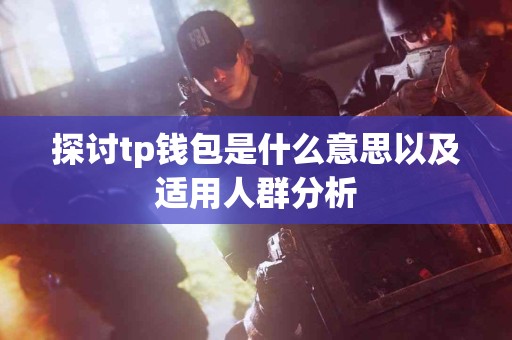 探讨tp钱包是什么意思以及适用人群分析