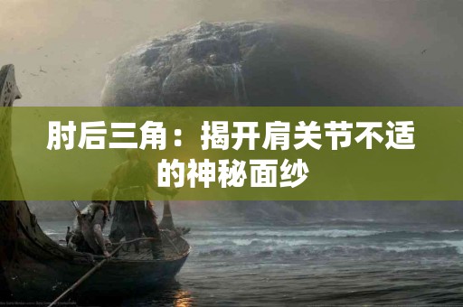肘后三角：揭开肩关节不适的神秘面纱