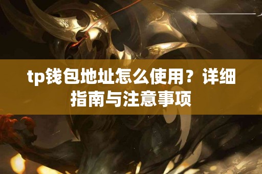 tp钱包地址怎么使用？详细指南与注意事项