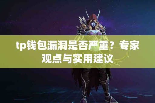 tp钱包漏洞是否严重？专家观点与实用建议