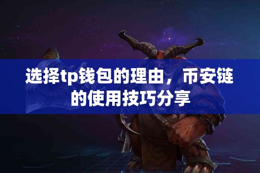 选择tp钱包的理由，币安链的使用技巧分享