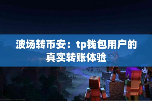 波场转币安：tp钱包用户的真实转账体验