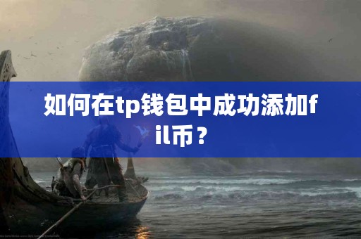 如何在tp钱包中成功添加fil币？