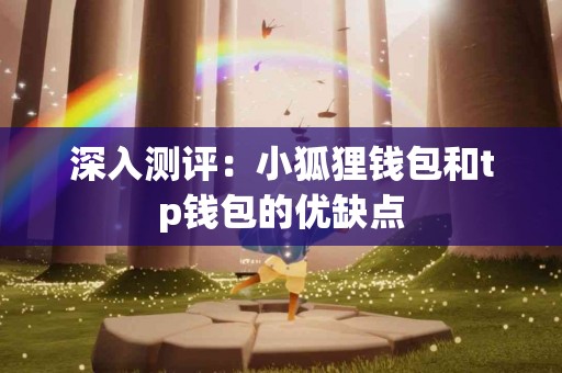 深入测评：小狐狸钱包和tp钱包的优缺点