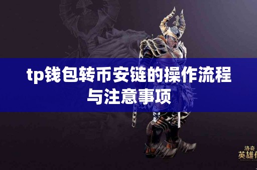 tp钱包转币安链的操作流程与注意事项