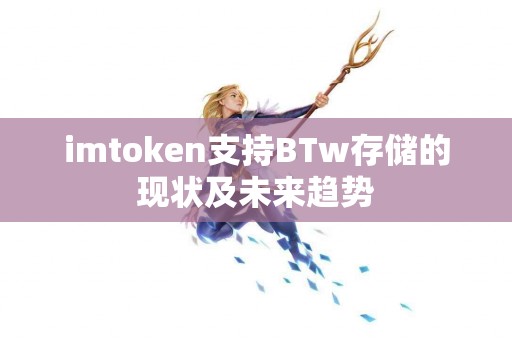 imtoken支持BTw存储的现状及未来趋势