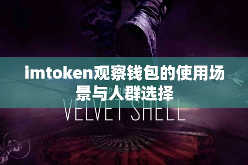 imtoken观察钱包的使用场景与人群选择
