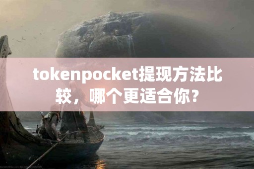 tokenpocket提现方法比较，哪个更适合你？
