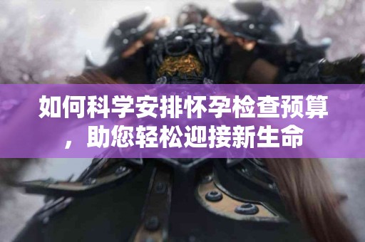 如何科学安排怀孕检查预算，助您轻松迎接新生命