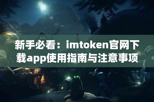 新手必看：imtoken官网下载app使用指南与注意事项