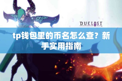 tp钱包里的币名怎么查？新手实用指南