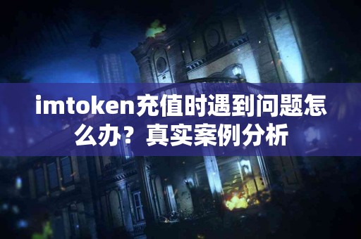 imtoken充值时遇到问题怎么办？真实案例分析