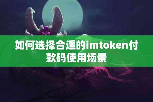 如何选择合适的imtoken付款码使用场景