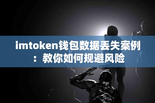 imtoken钱包数据丢失案例：教你如何规避风险