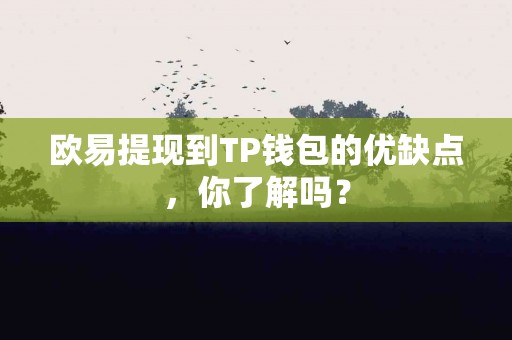 欧易提现到TP钱包的优缺点，你了解吗？