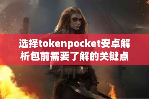 选择tokenpocket安卓解析包前需要了解的关键点