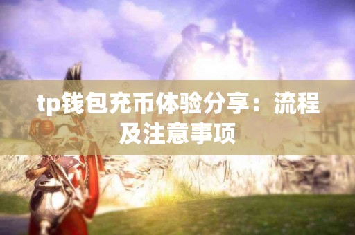 tp钱包充币体验分享：流程及注意事项