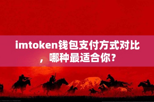 imtoken钱包支付方式对比，哪种最适合你？