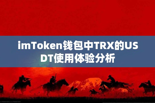 imToken钱包中TRX的USDT使用体验分析