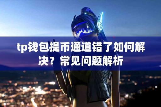 tp钱包提币通道错了如何解决？常见问题解析