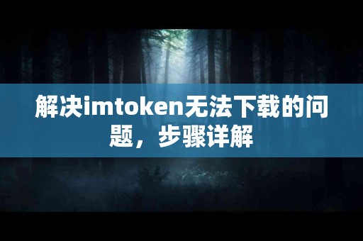 解决imtoken无法下载的问题，步骤详解