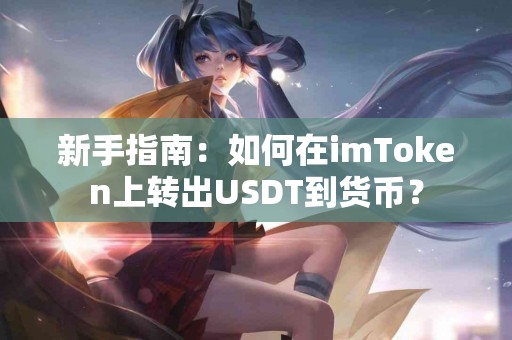 新手指南：如何在imToken上转出USDT到货币？