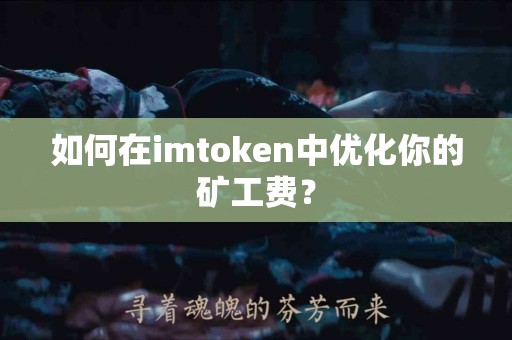 如何在imtoken中优化你的矿工费？