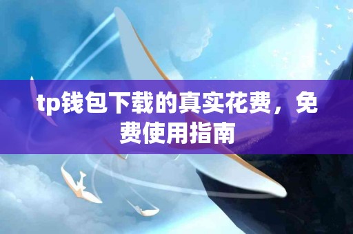 tp钱包下载的真实花费，免费使用指南