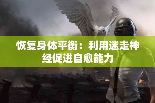 恢复身体平衡：利用迷走神经促进自愈能力
